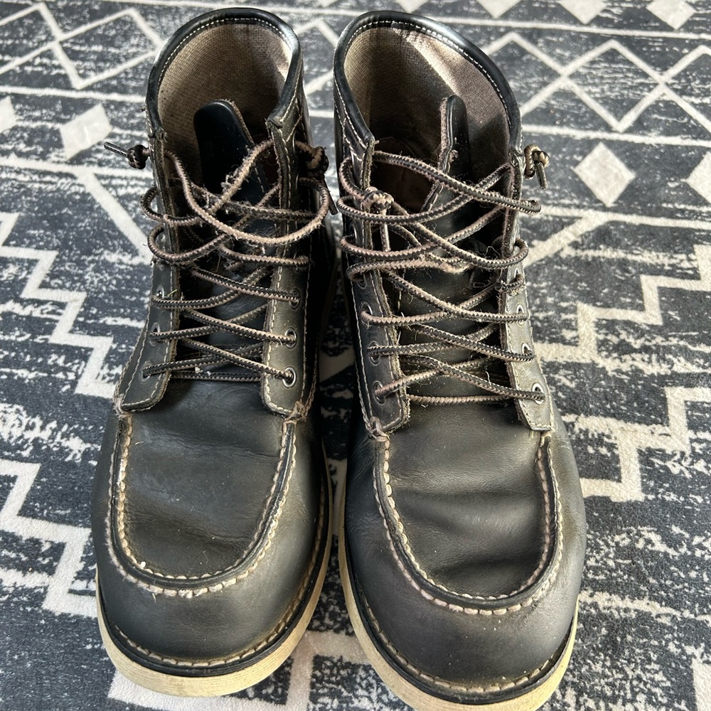 Eastland Loomis Black Leather Men's Boots 9D